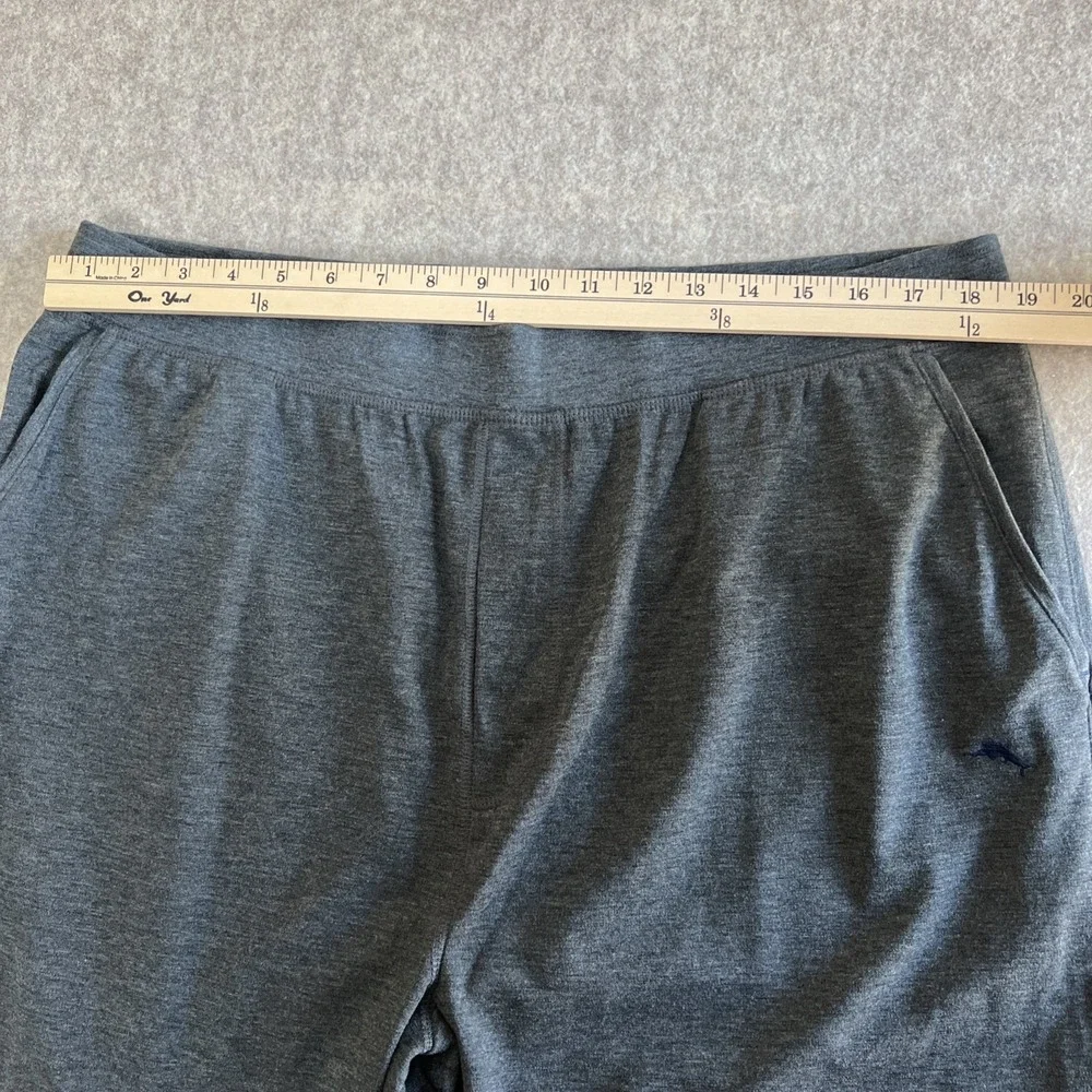 Tommy Bahama Lounge Pants Gray Ankle Cuffed Mens XLarge